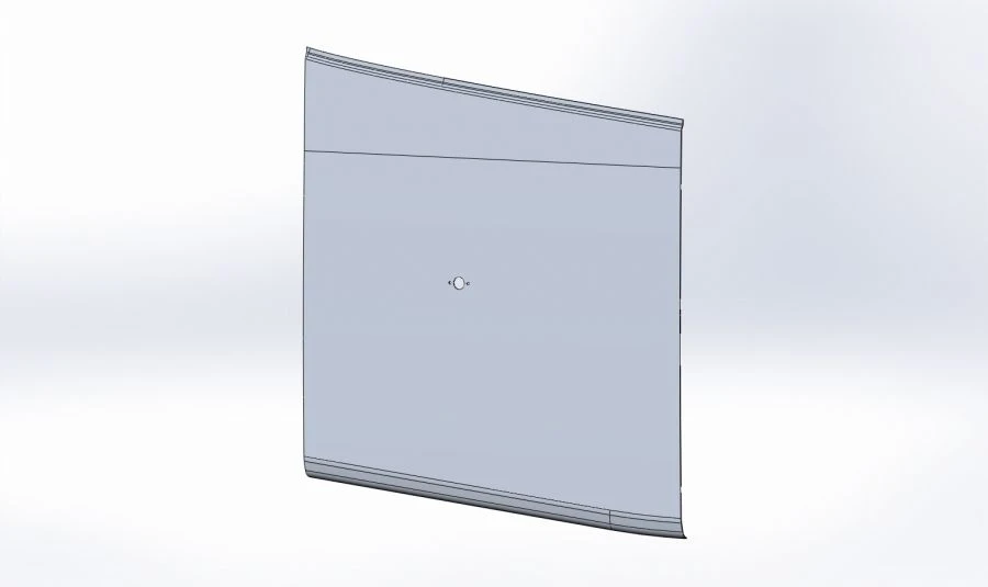 Rear Right Panel for Vehicles, Code 5299231-5402508-50