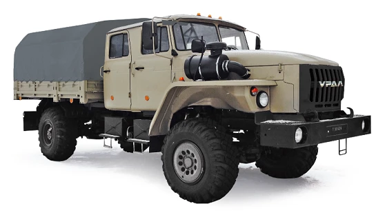 Ural 43206-0551-71 Flatbed Truck for Cargo Transport