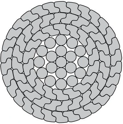 AAAC-Z 928-3Z Compact Bare Conductor for High Voltage Transmission