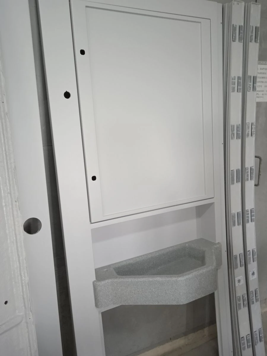 Washbasin Panel for Passenger Train Interiors STNR.301412.025