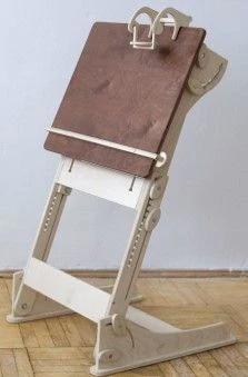 Adjustable Student Easel Desk for Sitting and Standing Use