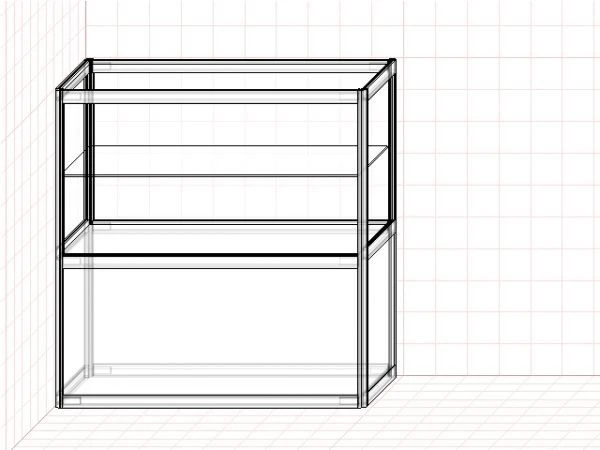 Showcase Display Cabinet - Customizable Designs