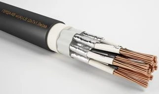 Shielded Twisted Pair Installation Cable with Tinned Copper Conductors, GERDA-KPsBng(A)-HF