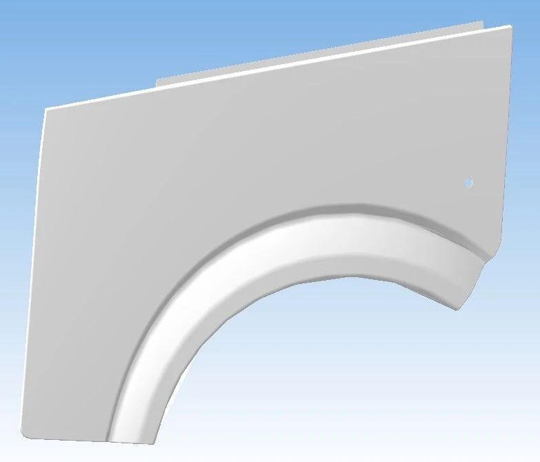 Exterior Driver Door Panel for Buses 320405-04-6400015