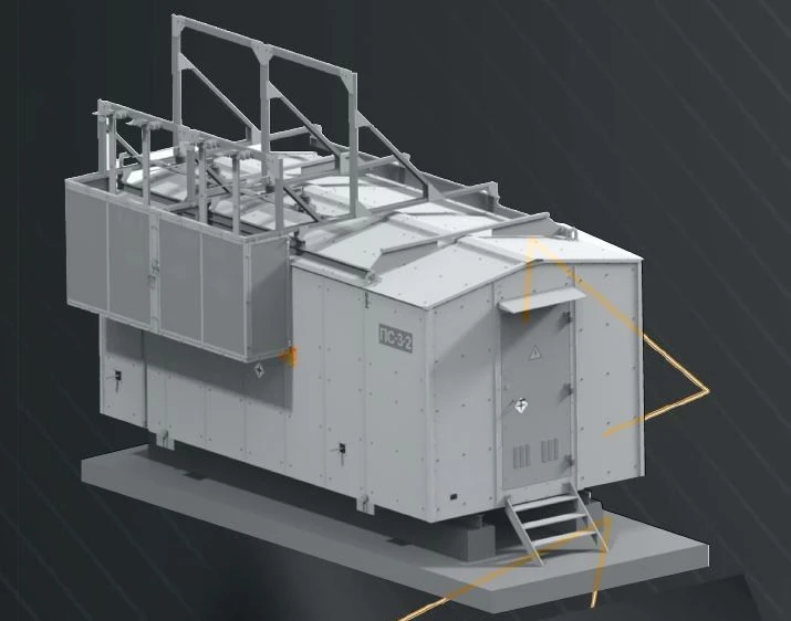 DC 3kV Contact Network Sectioning Posts and Parallel Connection Points