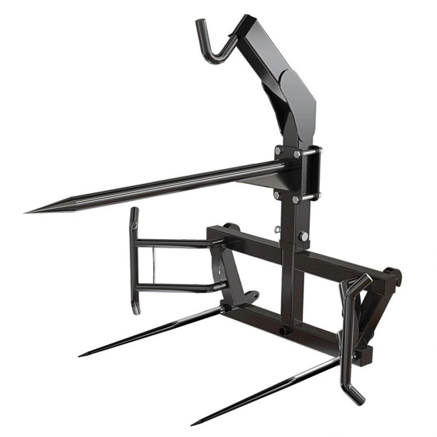 Multifunctional Forks with Adjustable Tines for Big-Bag Handling
