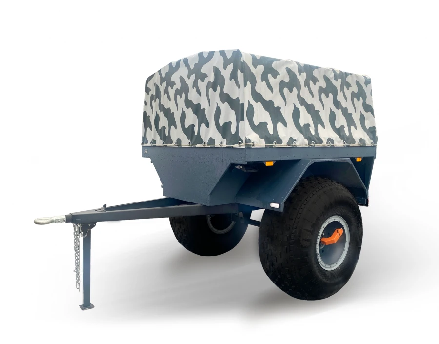 All-Terrain Cargo Trailer for Snow and Swamp Vehicles TРЭКОЛ СПУТНИК