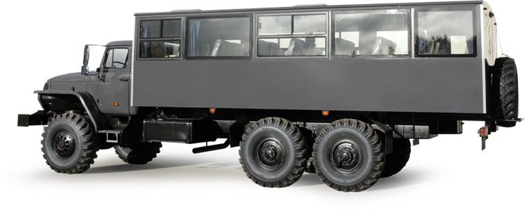 Specialized Passenger Transport Vehicle for Enhanced Capacity - Ural 3255-0013-41