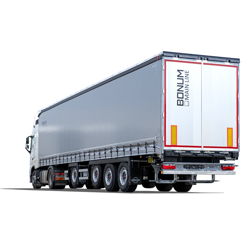 BONUM 914295 Semi-Trailer with Versatile Configuration