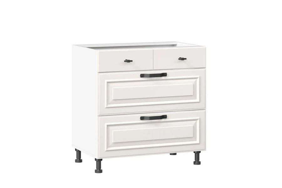 Kitchen Cabinet Facade Set with 3 Drawers 800mm - Marina LD.273200.000
