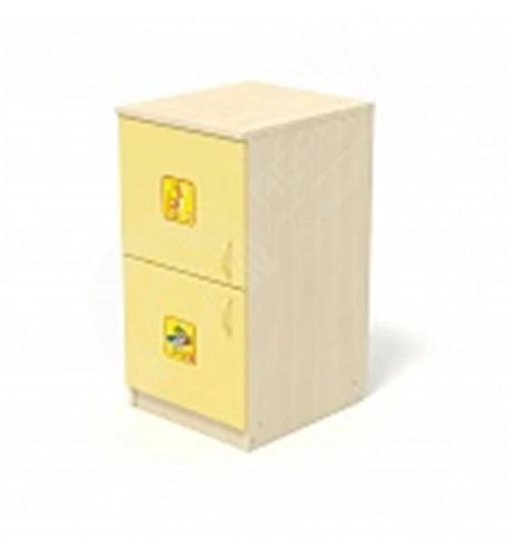 Functional Storage Cabinet for Bedding Essentials (2 Compartments)