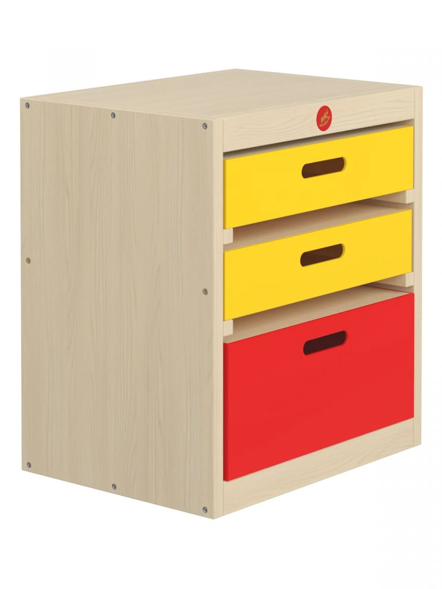 Eco-Friendly Gaming Shelf 520 with 3 Drawers