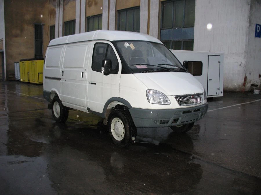 Cargo Van on GAZ 27527 Chassis - 3008DA-1 and 3008DA-2 Models