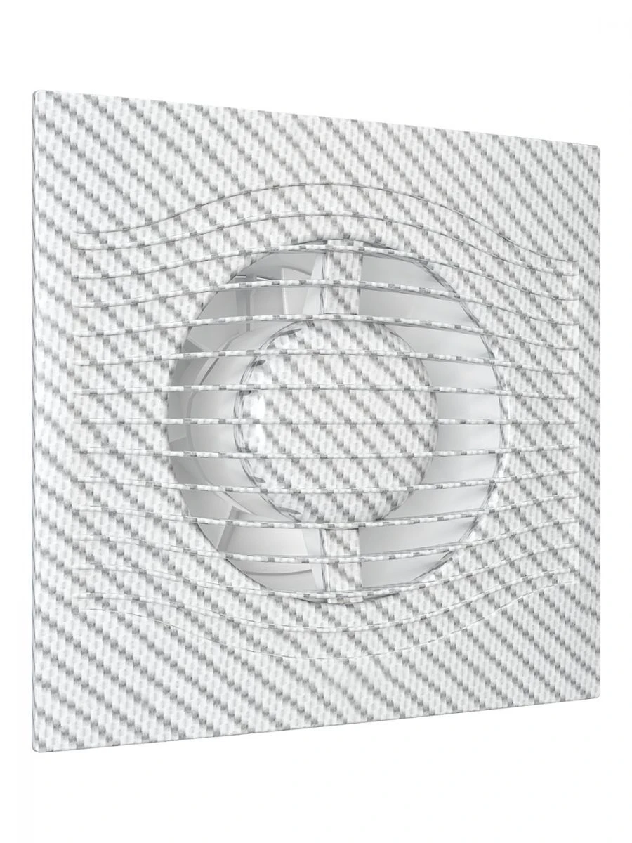 Decorative Exhaust Fan SLIM 5C White Carbon