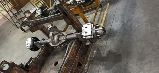 Rear Axle with Brakes and Hubs 3206-2400012-10