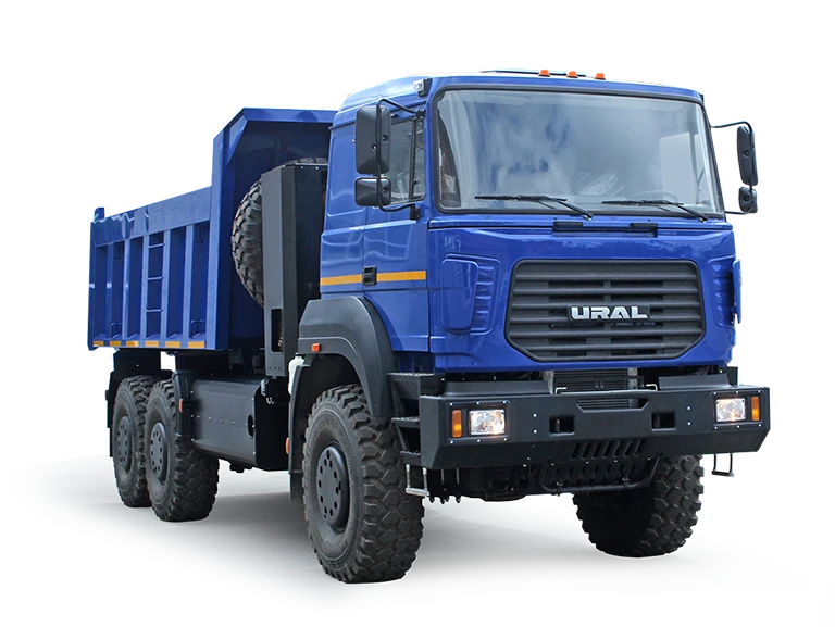Ural 63701-5921 Dump Truck for Bulk Cargo Transport