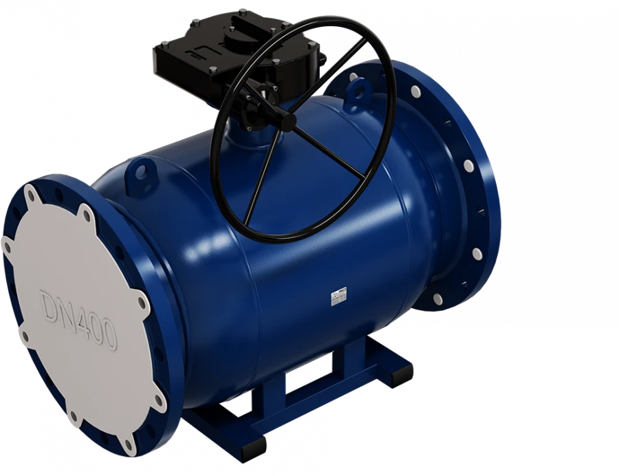 Flanged Reduced Ball Valve ALSO Series RS DN400 PN25 Steel