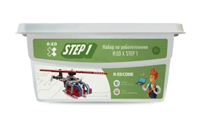 Robotics Construction Kit for Kids R:ED X Step 1