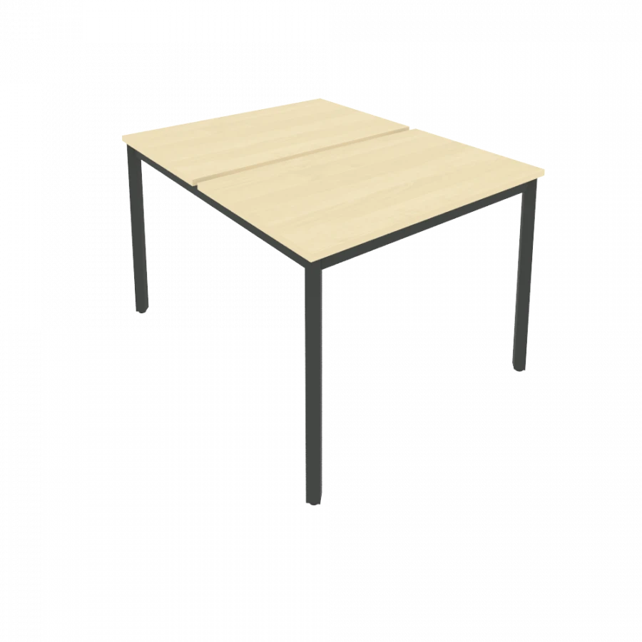 Dining Table with Durable Metal Frame