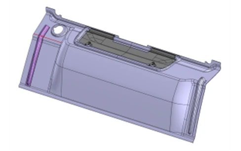 Rear Door Panel for Vehicles 5299230-5702030-50