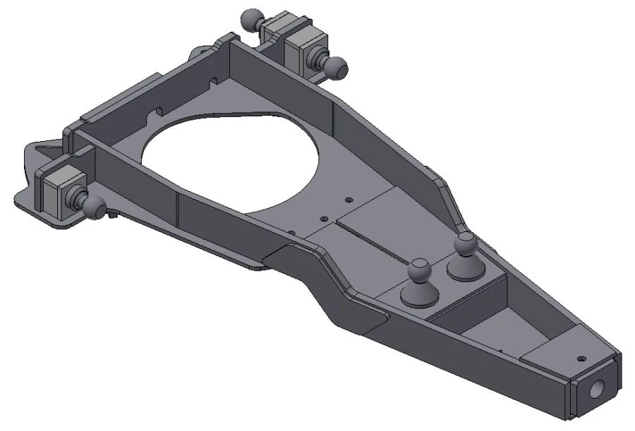 Load-Bearing Beam for Heavy Machinery DZ-98D.34.01.000