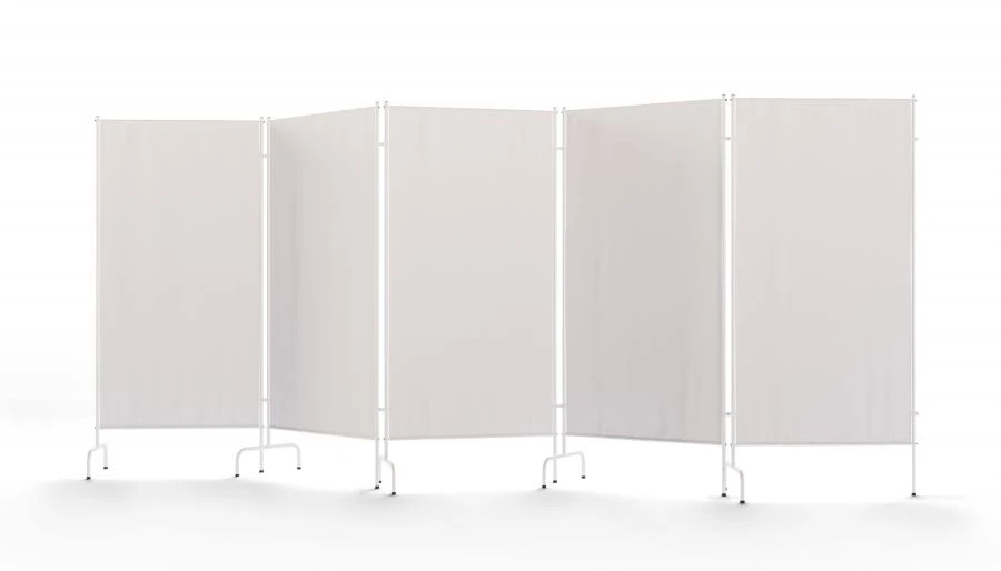 Medical Folding Screen 5ШМН Sectional Without Wheels