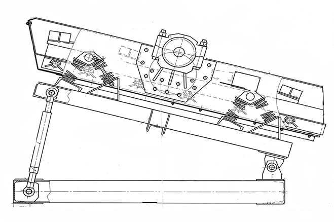 Vibrating Screen for Material Classification up to 1.4t/m³ GV-0.6