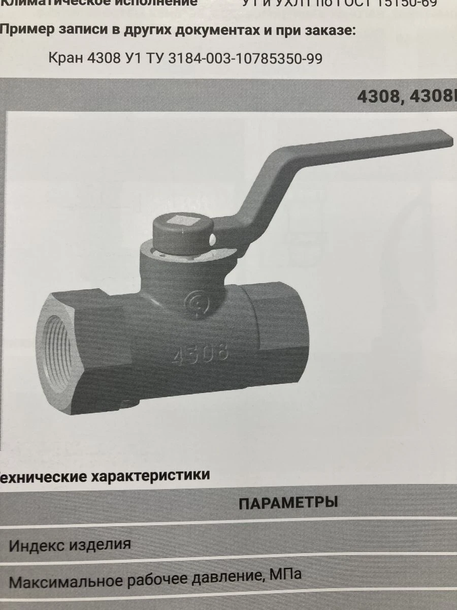 Pneumatic Brake System Valve Model 4308 UHL1