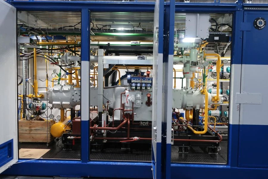 Two-Stage Piston Compressor for CNG Stations CG-0.4.61-251-2O4.01