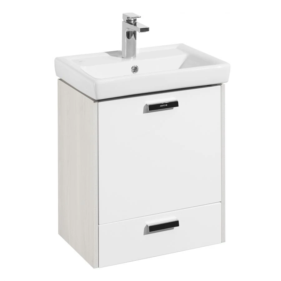 Aquaton York 55M White Sink Cabinet