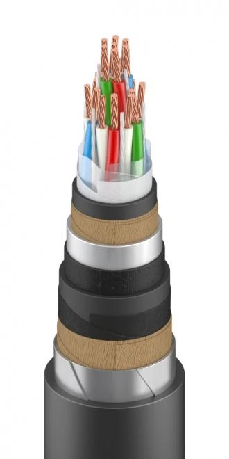 Signal and Locking Cable with Multi-Stranded Conductors
