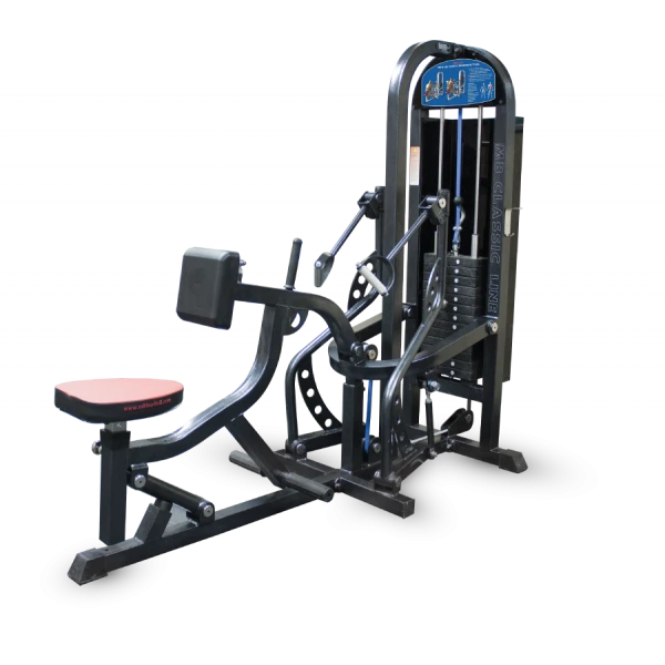 Chest Support Pull Machine with Block Weight
