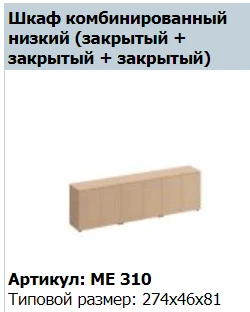Reventon Low Wooden Cabinet Door (Set of 2) - ME 832