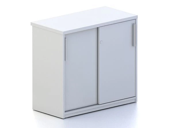 Storage Cabinet with Sliding Doors Orgspace