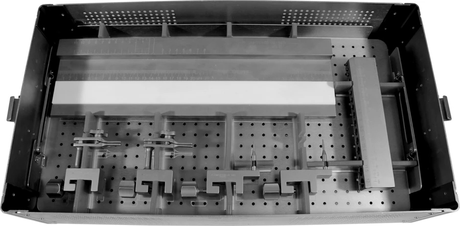 Tool Sterilization and Storage Container, Model OM.014.00.01