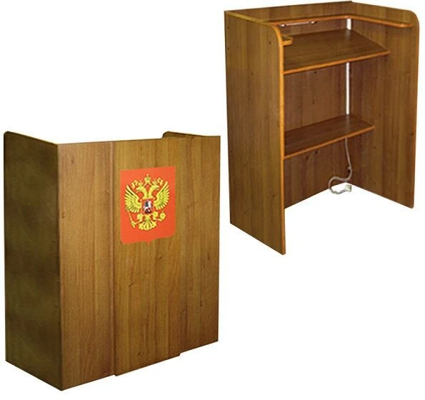 Classic Rectangular Floor Podium with Cover 05