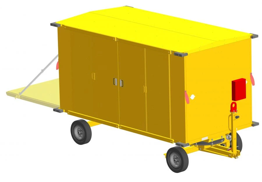 Heavy-Duty Luggage Trolley ARD-025 for Efficient Transport