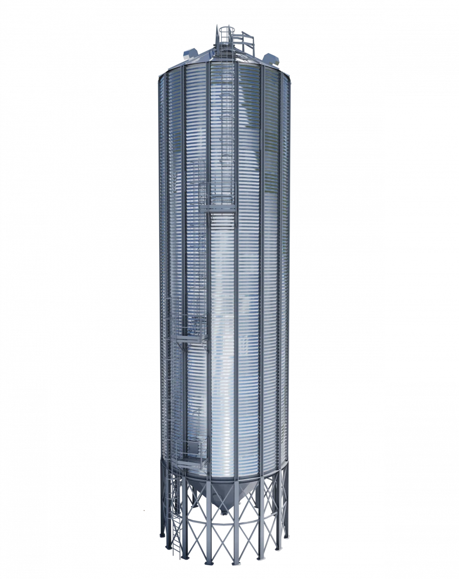 Metal Cone-Bottom Silo for Food Industry SK1886-1-10.35/22