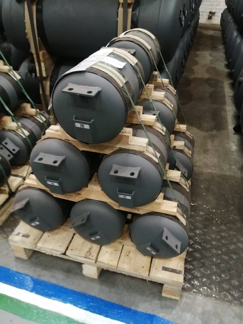 Main Air Brake Reservoir for Locomotives, Design TЭМ2.40.30.014-02