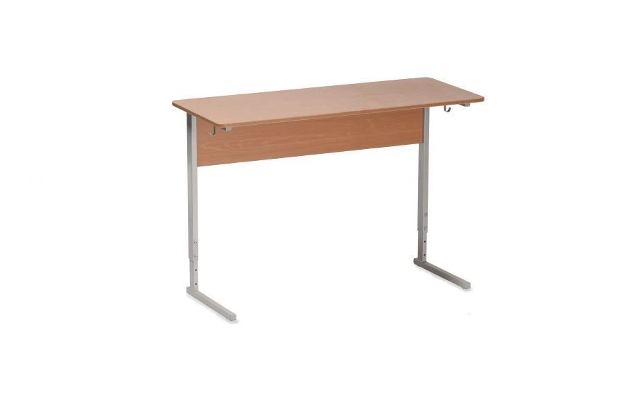 Adjustable Two-Seat Student Desk for Schools