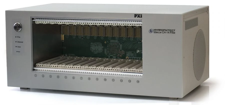 High-Performance PXIe Chassis for Up to 14 Modules - СН-14 PXIe