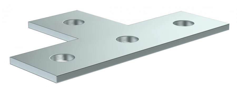 T-Shaped Connection Plate EA for STRUT Profile