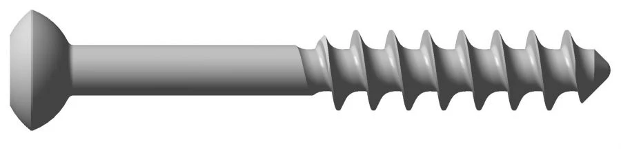 Composite Screw with Partial Thread, Diameter 4.0 mm, Length 10-80 mm