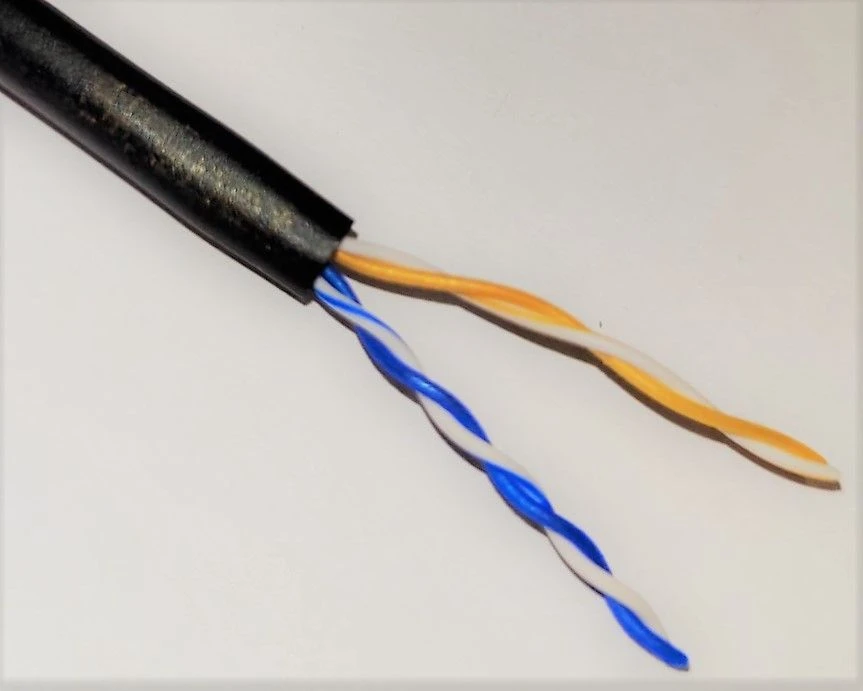 Skynet Light UTP Cat 5e PE Outdoor Cable 2x2x24AWG Cu