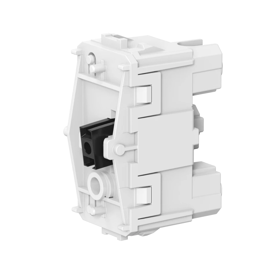 Caduceus Aling Mode Hidden Switch 16A, 250V, White, Art. 6851