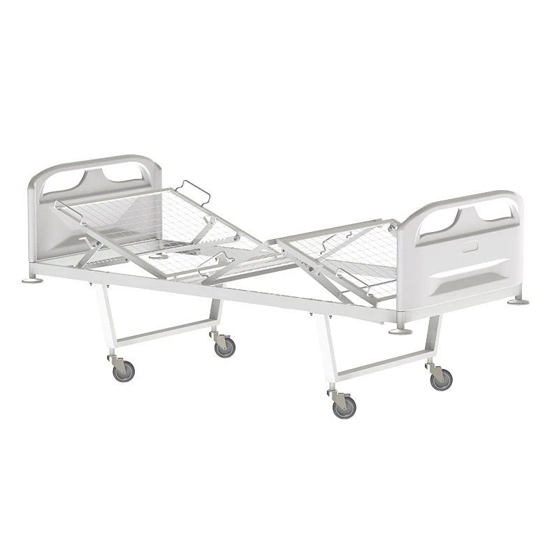 Functional Hospital Bed on Wheels with Plastic Backs, Model KФ3-01-«МСК» (МСК-103П)