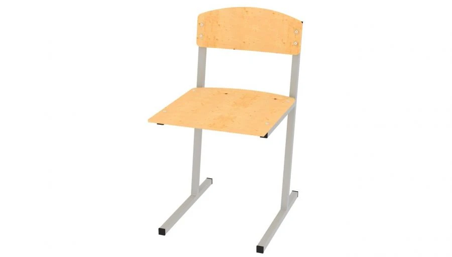 Non-Adjustable Student Chair 4 Seating Capacity Model 203.009