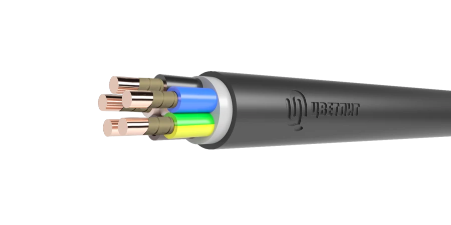 Fire-resistant PVC Insulated Power Cable 660V VVGn(A)-FRLSLTx 5x4