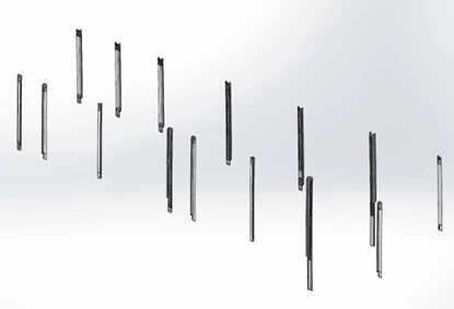 Window Trim Parts Set for Vehicles 5299-403P-5403100-02