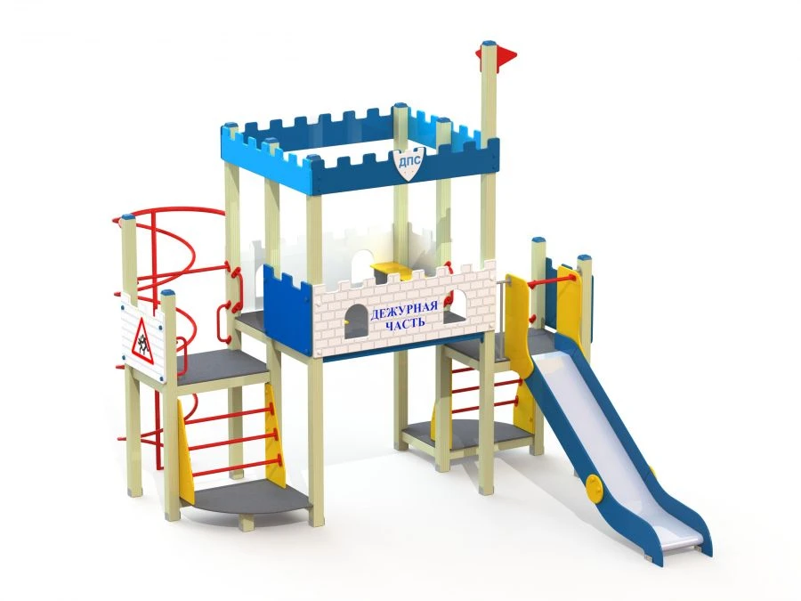 Kids Play Complex H=1500 mm - Model DIK 9.113